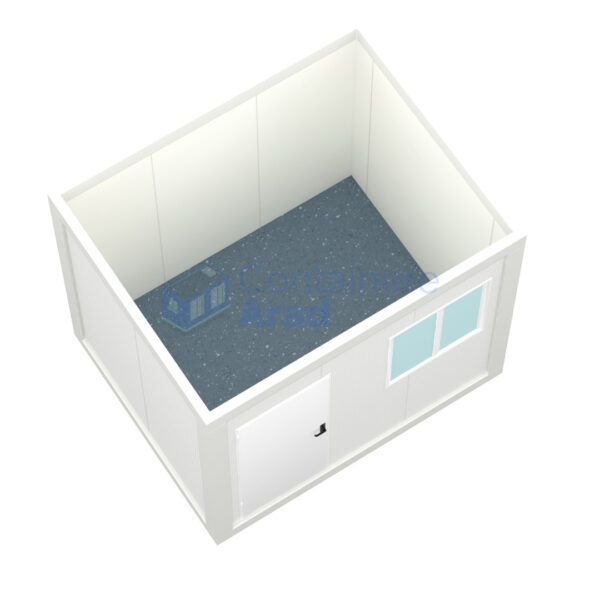 container birou arad 3metri alb2