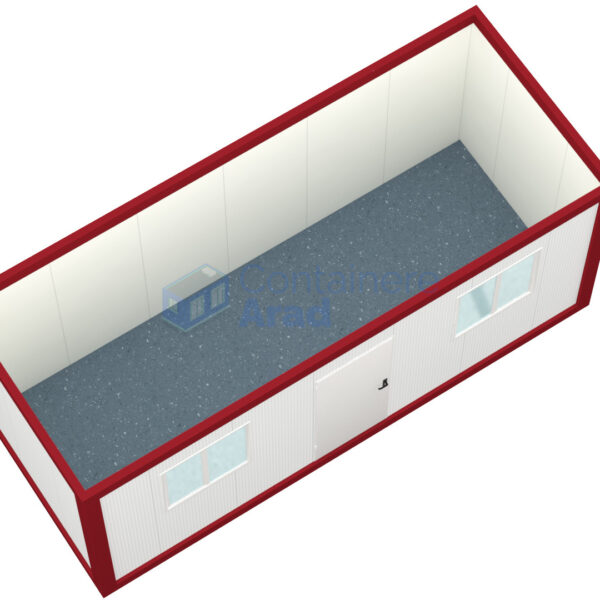 container birou arad 6metri 2geamuri rosu2