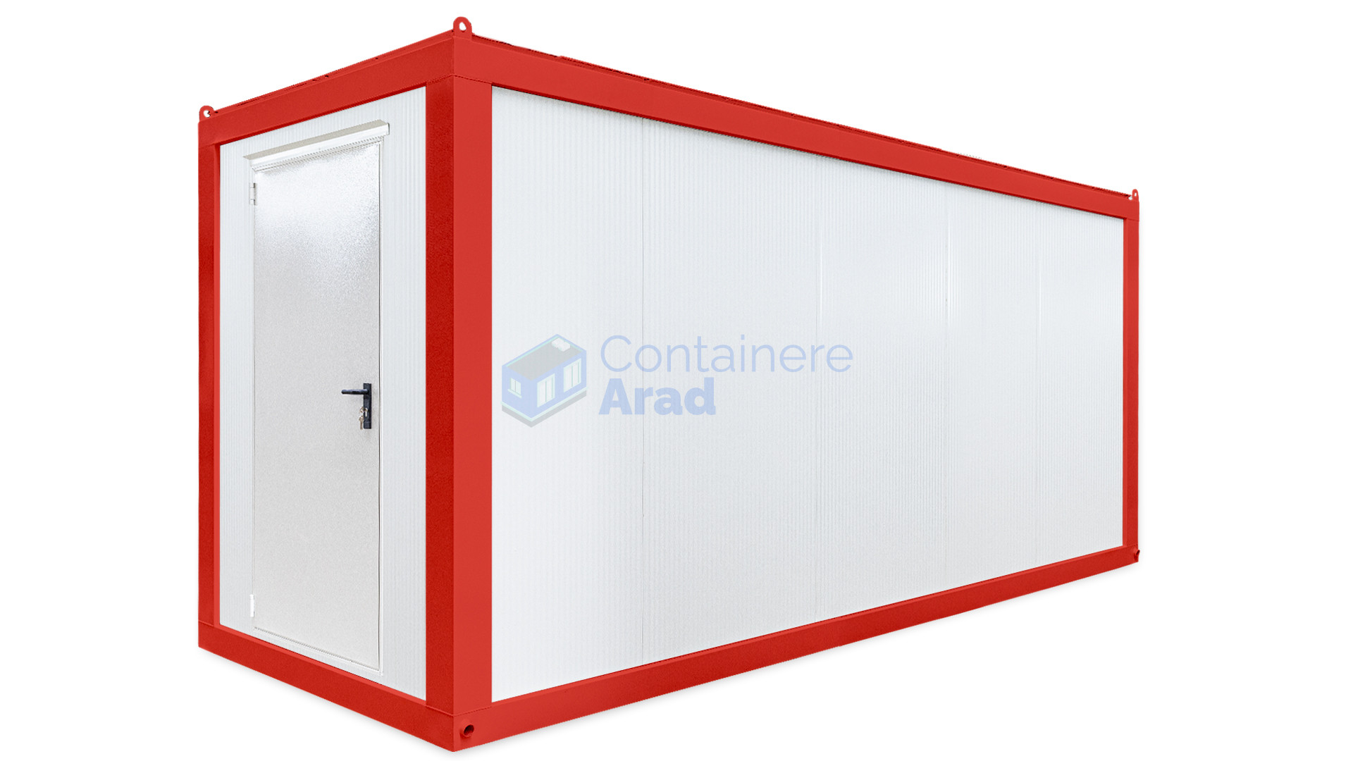 container depozitare arad 6metri rosu