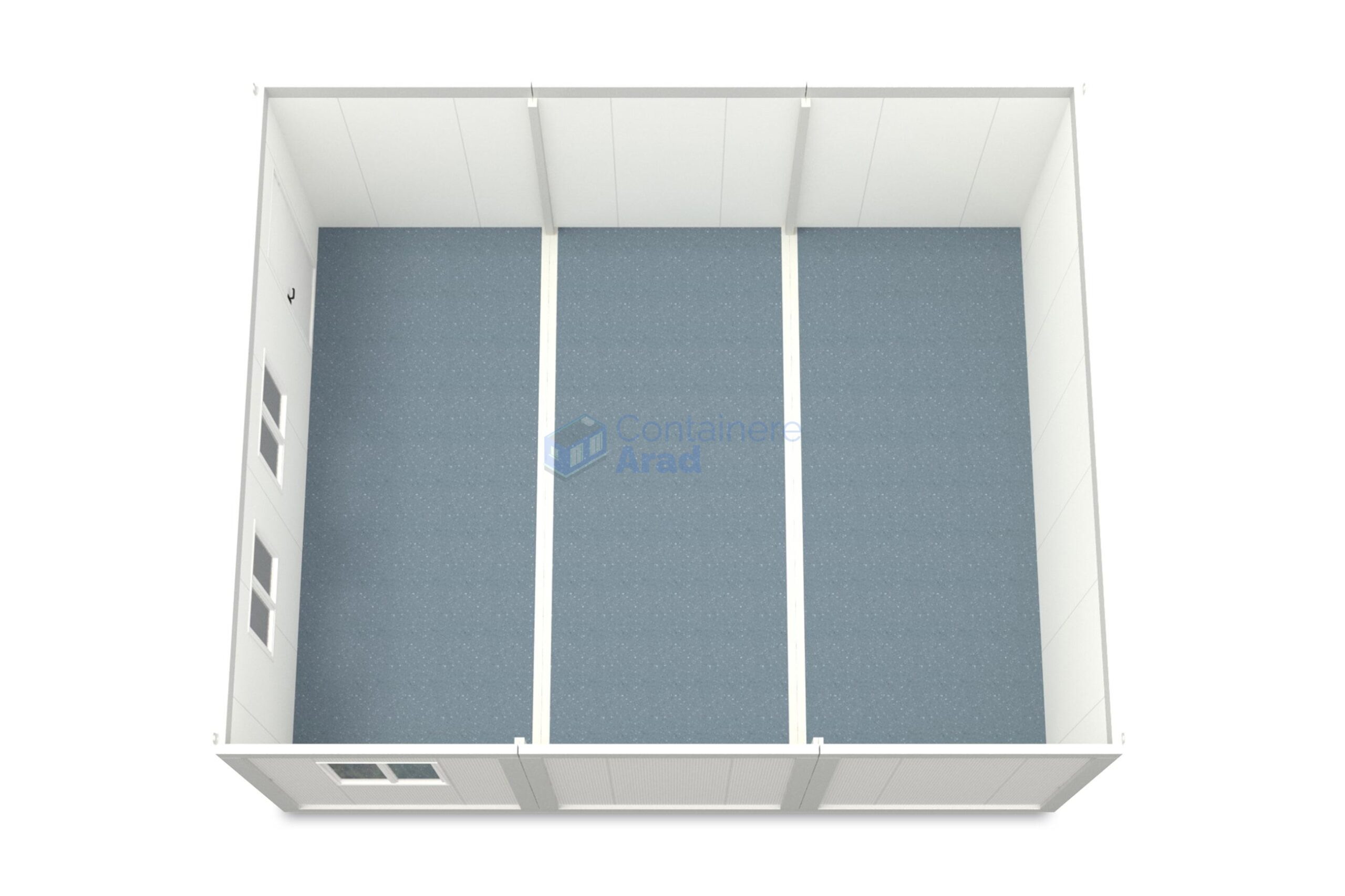container modular arad 6x72m alb2