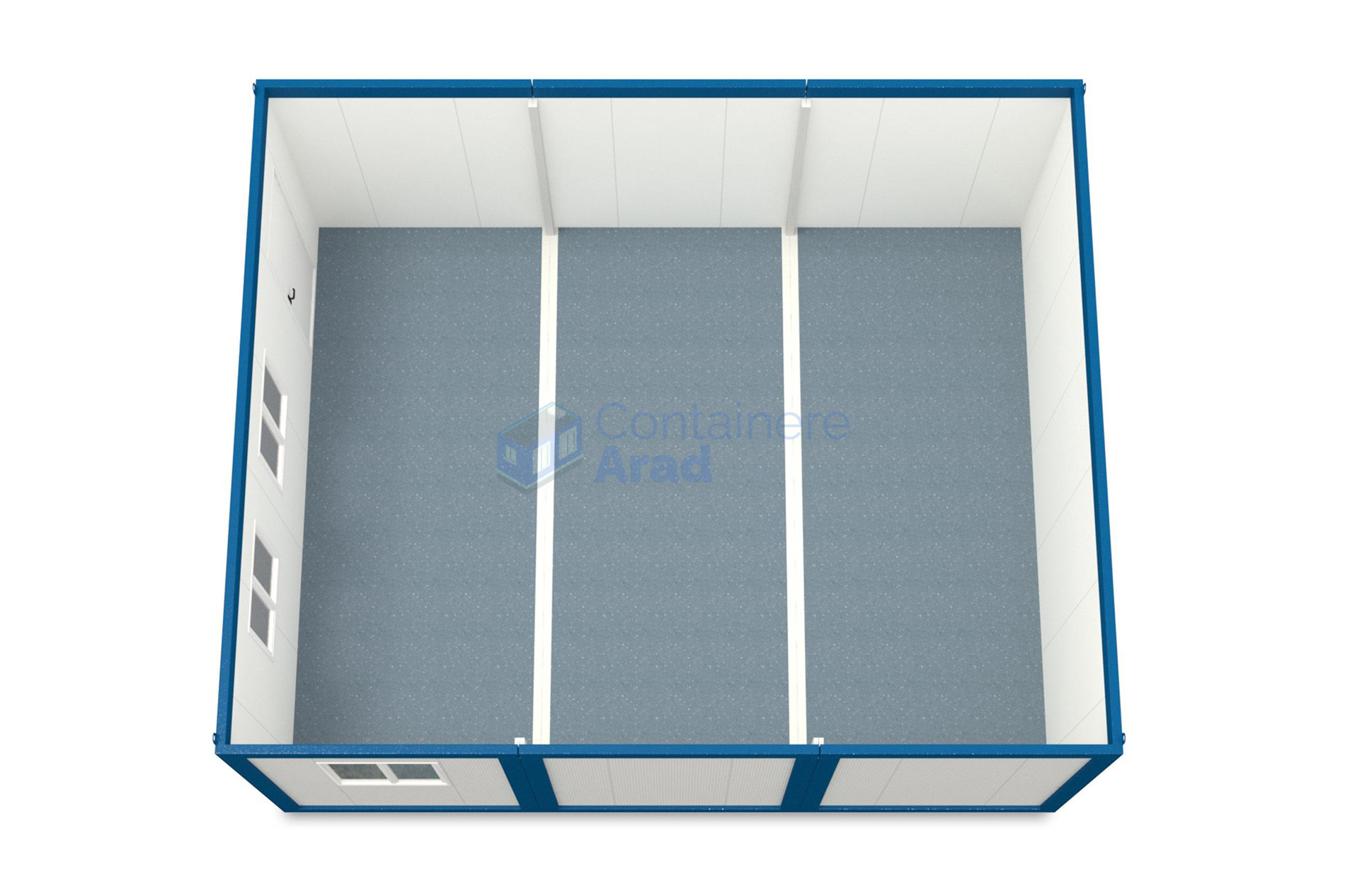 container modular arad 6x72m albastru2