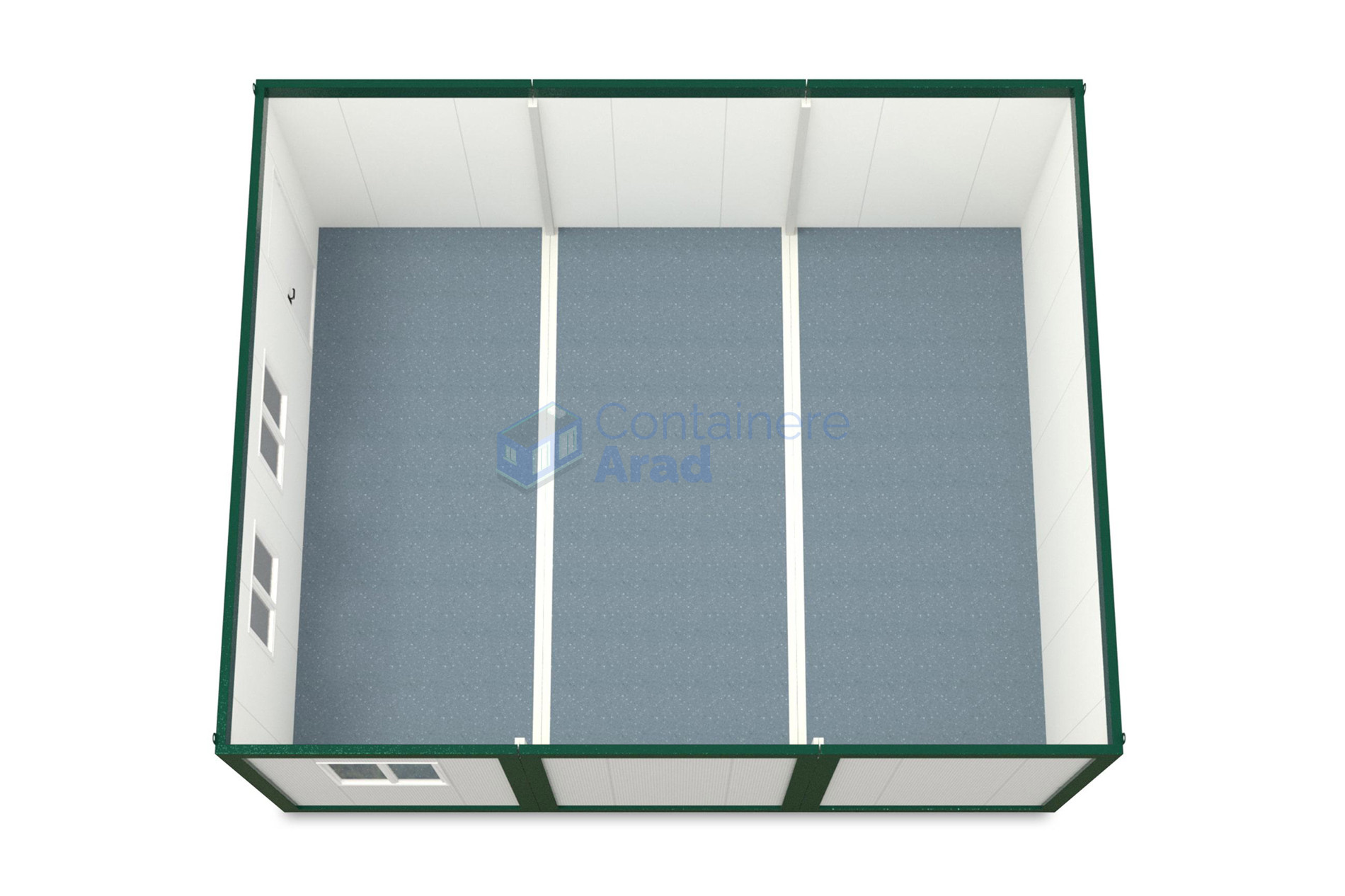 container modular arad 6x72m verde2