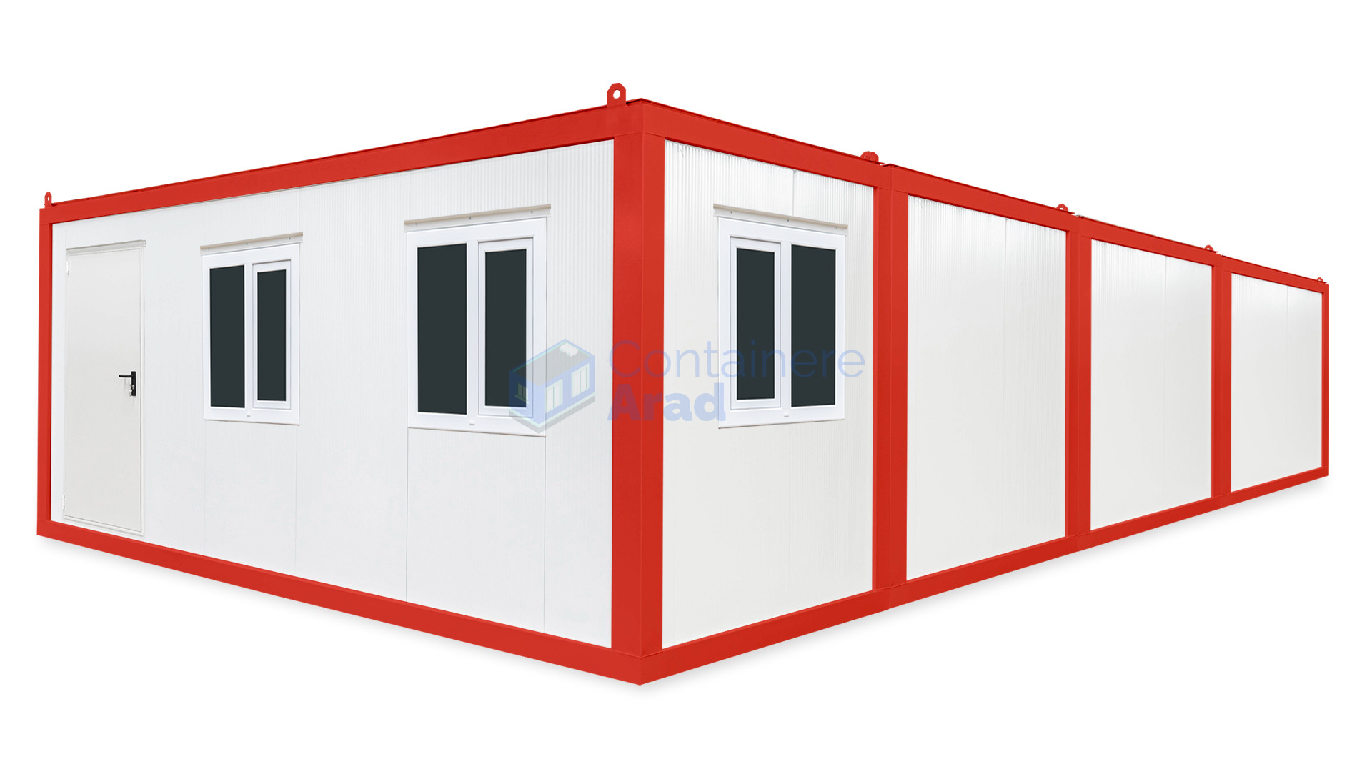 container modular arad 6x96m rosu container modular arad 6x96m rosu