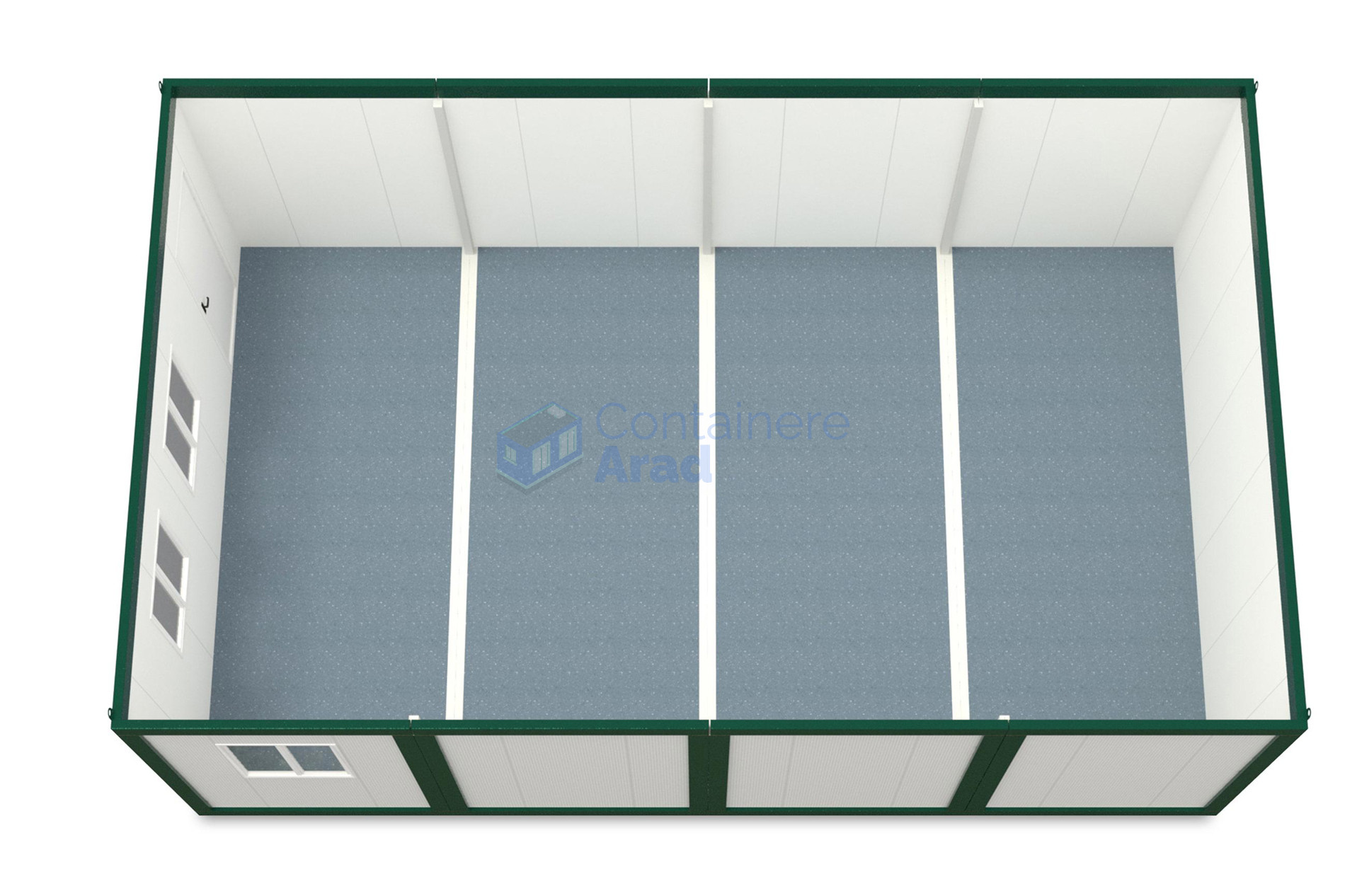 container modular arad 6x96m verde2