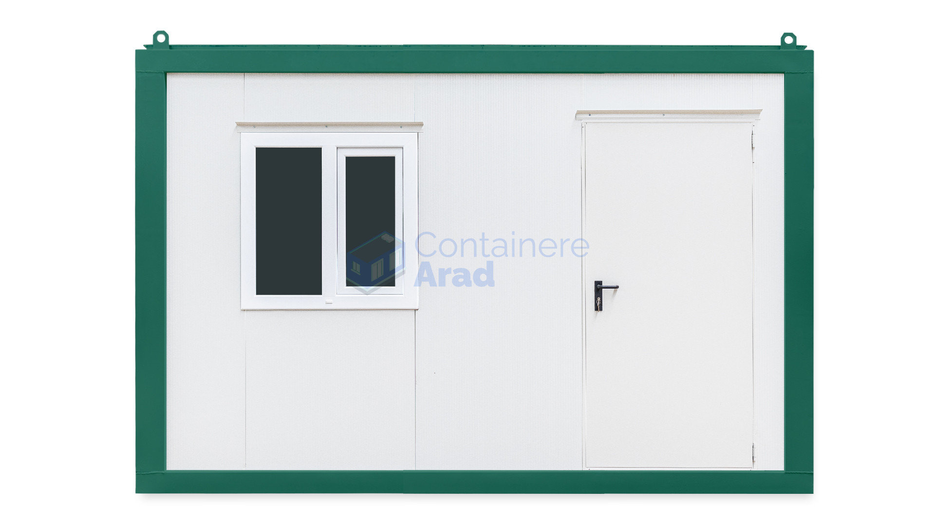container santier arad 4metri 1geam verde