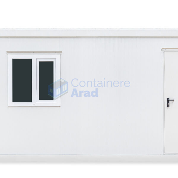 container santier arad 6metri 1geam alb